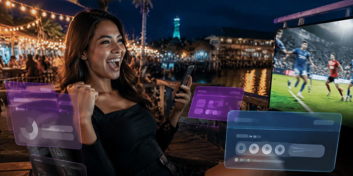 Pengguna Malaysia menikmati hiburan taruhan sukan dalam talian di platform ff15